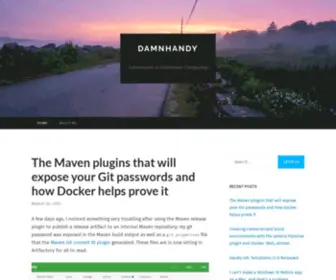 Damnhandy.com(Adventures in Enterprise Computing) Screenshot