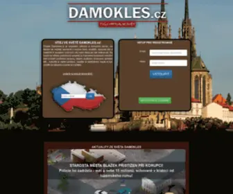 Damokles.cz(Online hra zdarma) Screenshot