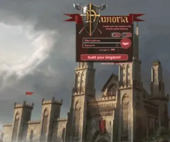 Damoria.de(The browser game Damoria is an online game which takes place in the Middle Ages) Screenshot