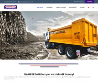 Dampersan.com(Damper) Screenshot