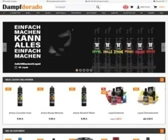 Dampfdorado.de(Dampfer Shop) Screenshot