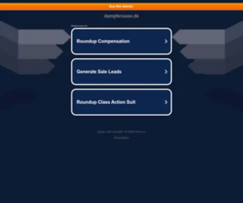 Dampferoase.de(dampferoase) Screenshot