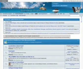 Dampferzuflucht.de(Dein Dampferforum) Screenshot