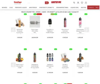 Dampflager.de(Online Vape Store für Elf Bar) Screenshot