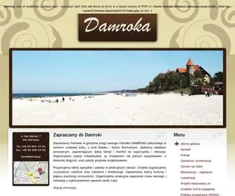 Damroka.com.pl(Wczasy nad morzem) Screenshot