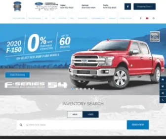 Dams.net(Dams Ford Lincoln Sales Ltd) Screenshot