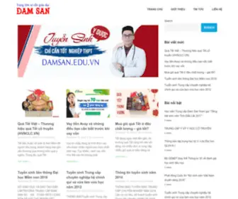 Damsan.edu.vn(Trung cấp Đam San) Screenshot