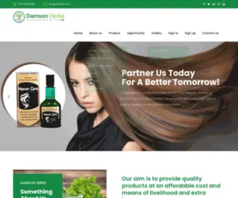 Damson.co.in(Damson Herbs Pvt) Screenshot