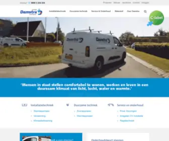 Damstra.nl(Damstra) Screenshot