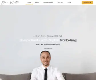 Damuwinston.com(Greetings from Dubai) Screenshot