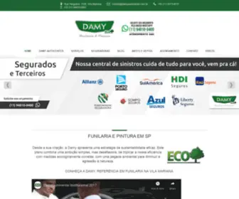 Damyautocenter.com.br(Fulinaria e Pintura SP) Screenshot