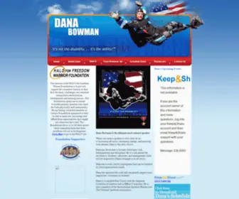 Danabowman.com(Dana-Bowman) Screenshot