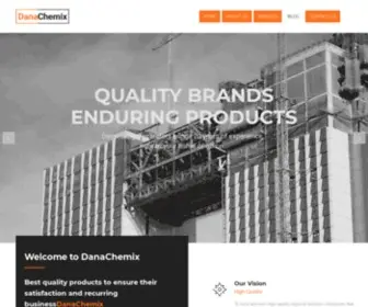 Danachemix.com(Trading Company) Screenshot
