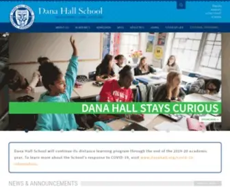 Danahall.org(Dana Hall School) Screenshot