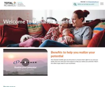 Danaherbenefitsinfo.com(Danaher Benefit Microsite) Screenshot