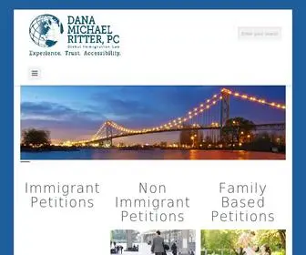 Danalaw.com(Dana Law Global Immigration) Screenshot