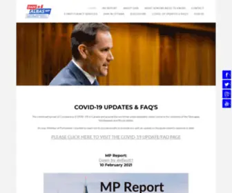 Danalbas.com(Dan Albas MP) Screenshot