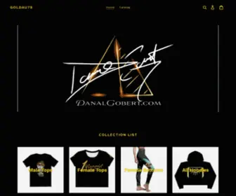 Danalgobert.com(Danal Gobert Apparel) Screenshot