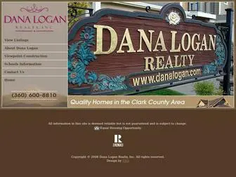 Danalogan.com(Dana Logan Realty) Screenshot