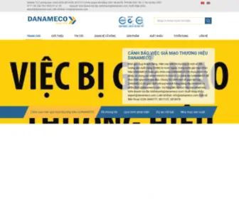 Danameco.vn(TỔNG CÔNG TY CỔ PHẦN Y TẾ DANAMECO) Screenshot