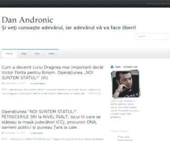Danandronic.ro(Dan Andronic) Screenshot