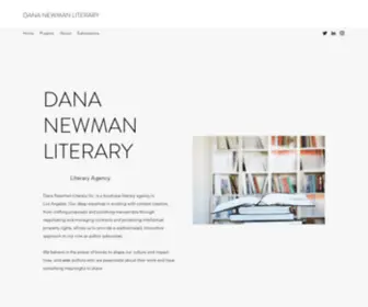 Dananewman.com(Dana Newman Literary) Screenshot