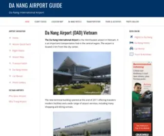 Danangairportonline.com(Da Nang International Airport) Screenshot