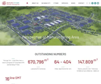 Danangitpark.com.vn(Da Nang IT Park) Screenshot