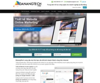 Danangtech.com(Dịch vụ thiết kế Website) Screenshot