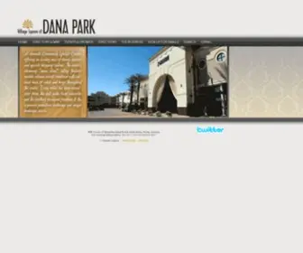 Danapark.com(Welcome Page) Screenshot