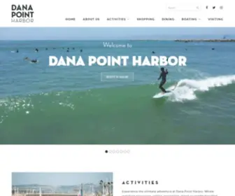 Danapointharbor.com(Dana Point Harbor) Screenshot