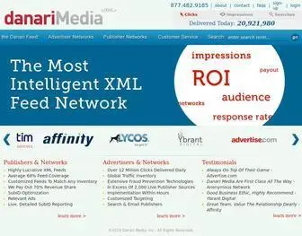 Danarimedia.com(PPC XML Feeds For Publishers & Advertisers) Screenshot