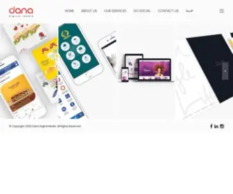 Danasagency.com(Digital Advertising Agency in Lebanon) Screenshot