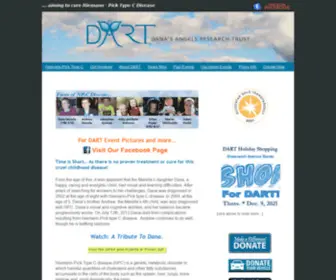 Danasangels.org(Dana's Angels Research Trust) Screenshot