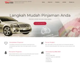 Danatunaijaminanbpkb.com(AMAN MUDAH CEPAT) Screenshot