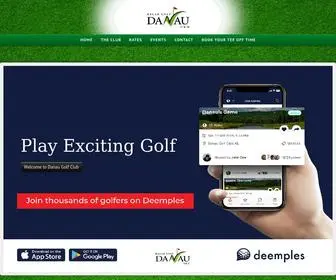 Danaugolf.com(Danau Golf Club) Screenshot