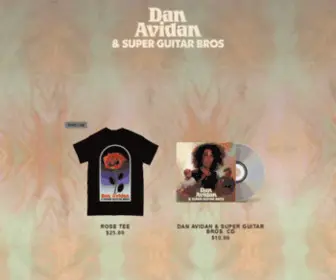 Danavidanandsuperguitarbros.com(Dan Avidan & the Super Guitar Bros) Screenshot