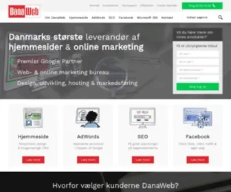 Danaweb.dk(Online Marketing & Hjemmesider) Screenshot