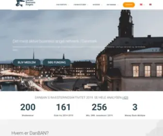 Danban.org(Danmarks stærkeste investor netværk) Screenshot