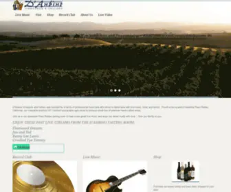 Danbino.com(D'Anbino Vineyards & Cellars) Screenshot