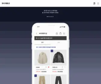 Danble.co.kr(Danble) Screenshot