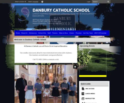 Danburycatholic.org(Danburycatholic) Screenshot