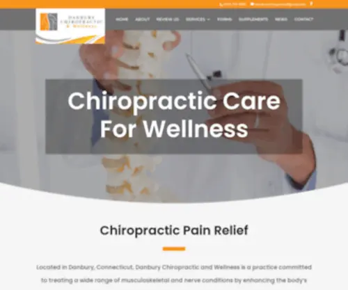 Danburychiropractic.com(Danbury Chiropractic & Wellness) Screenshot
