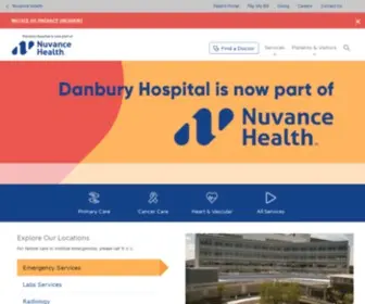 Danburyhospital.org(Danbury Hospital) Screenshot