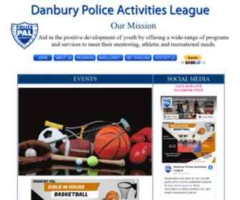 Danburypal.org(Danbury Police Activities League) Screenshot