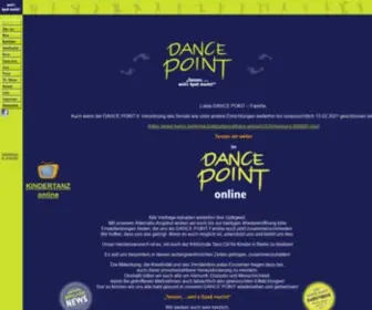 Dance-Point.de(DANCE POINT Berlin "Tanzen) Screenshot