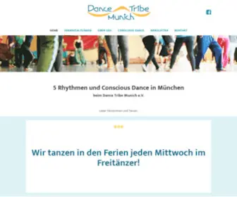 Dance-Tribe-Munich.de(Dance Tribe Munich) Screenshot