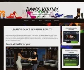 Dance-Virtual.com(Learn to Dance in Virtual Reality) Screenshot