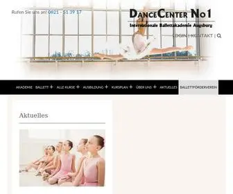 Dancecenter.de(DanceCenter No1) Screenshot