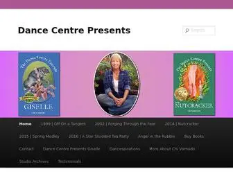 Dancecentrepresents.com(Dance Centre Presents) Screenshot